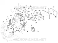 Front glove-box - Knee-guard panel