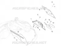 Rear cover - Splash guard