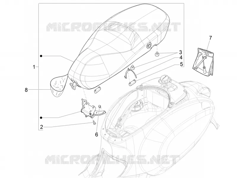 Saddle/seats