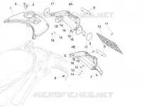 Rear cover - Splash guard
