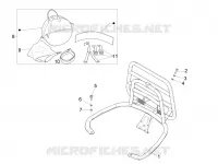 Rear luggage rack