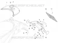 Rear cover - Splash guard