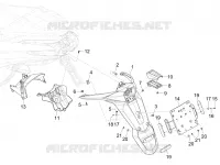 Rear cover - Splash guard