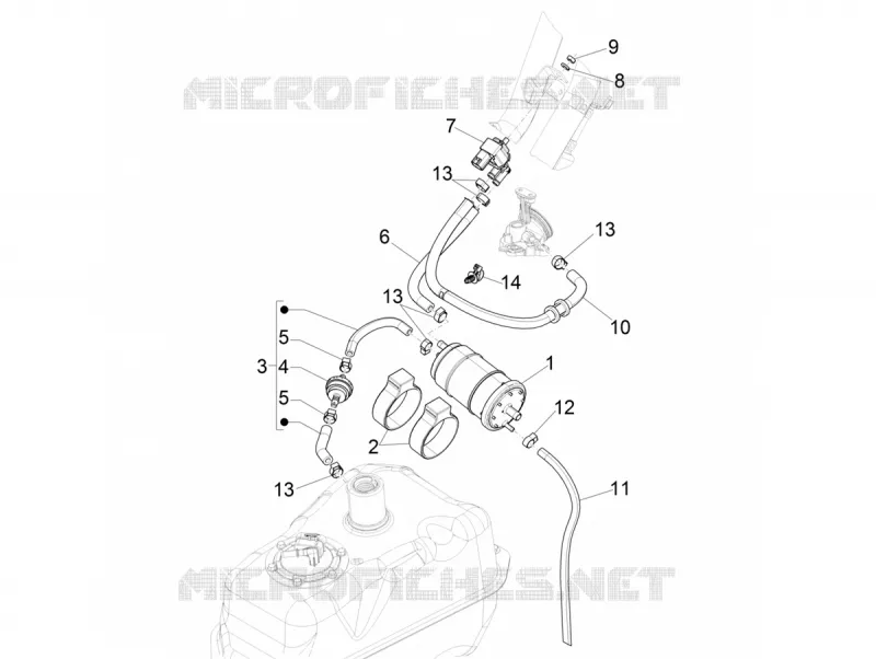 Anti-percolation system