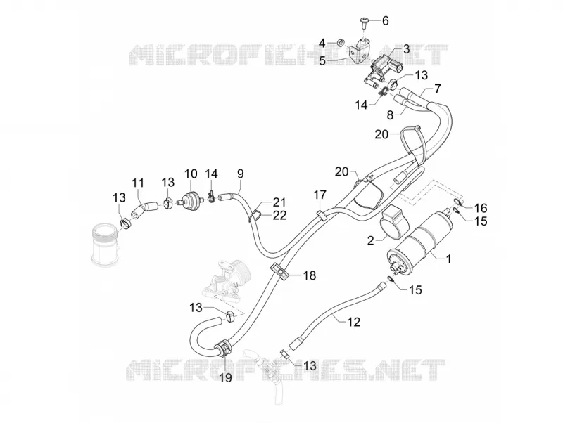 Anti-percolation system