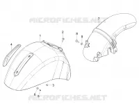 Wheel huosing - Mudguard