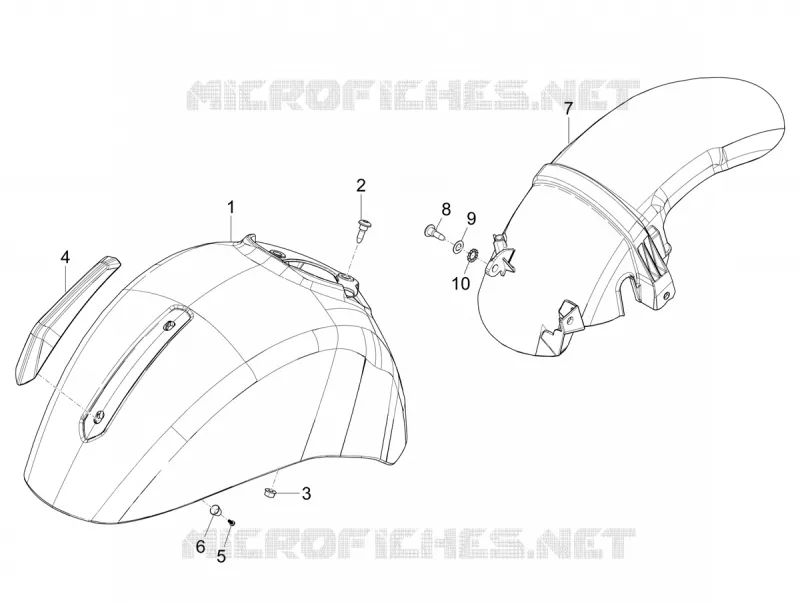 Wheel huosing - Mudguard