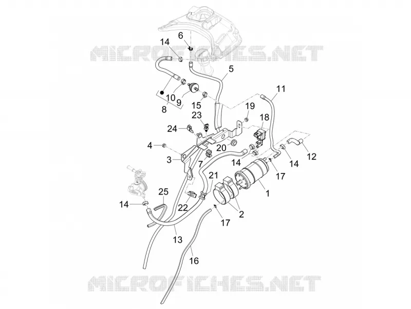 Anti-percolation system