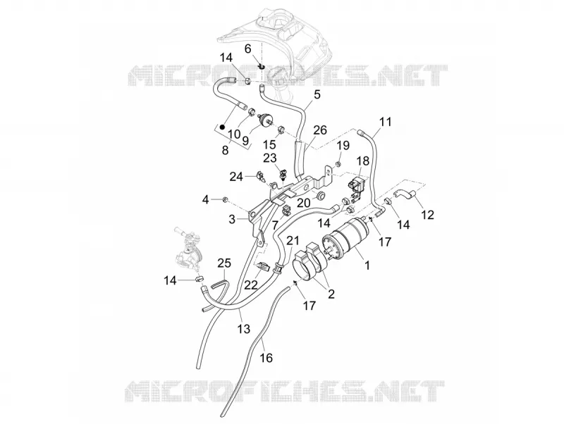 Anti-percolation system