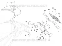 Rear cover - Splash guard
