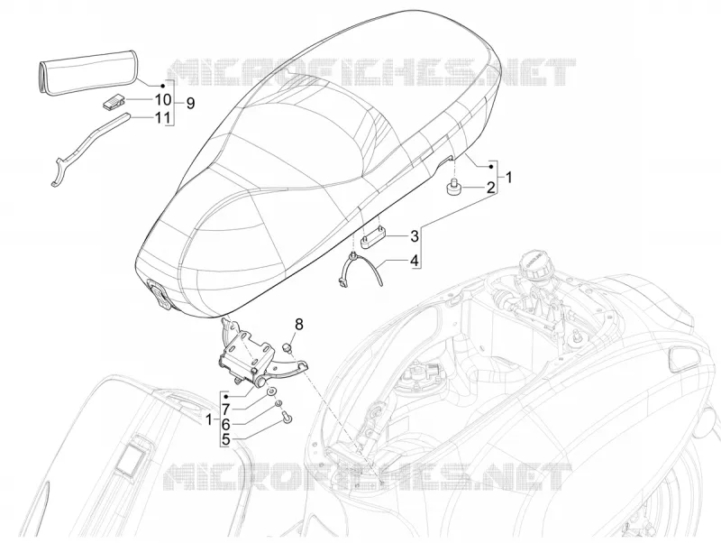 Saddle/seats