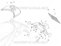 Rear cover - Splash guard