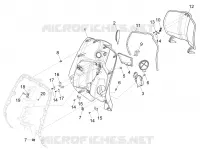 Front glove-box - Knee-guard panel