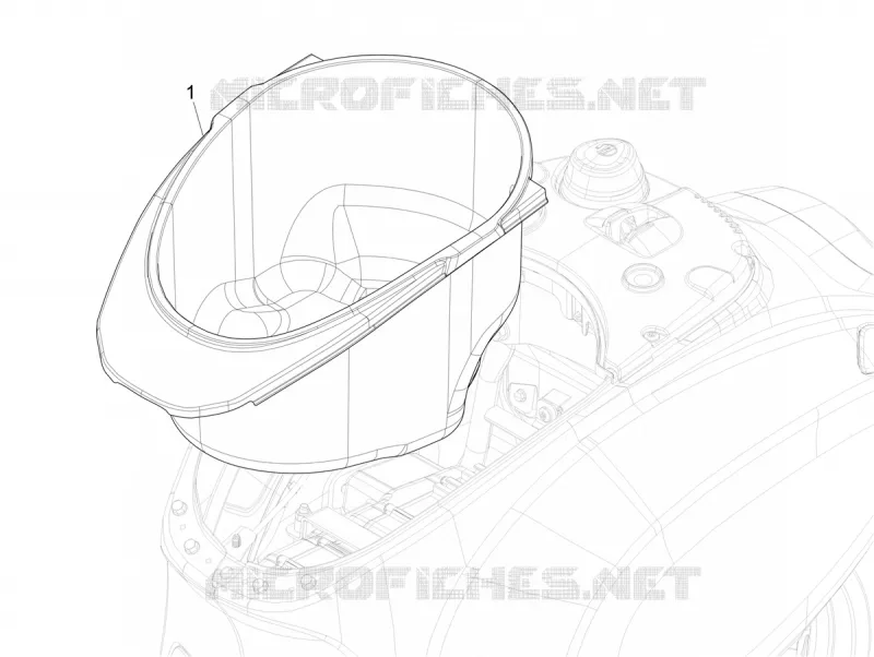 Helmet huosing - Undersaddle