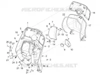 Front glove-box - Knee-guard panel