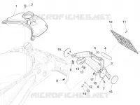 Rear cover - Splash guard