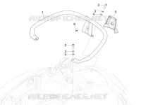 Rear luggage rack