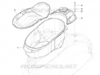 Helmet huosing - Undersaddle