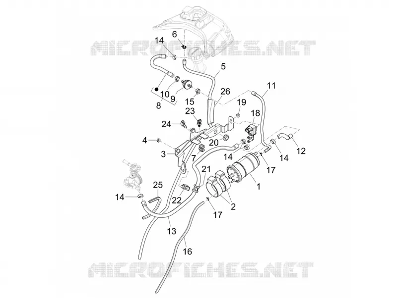 Anti-percolation system