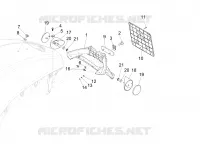 Rear cover - Splash guard