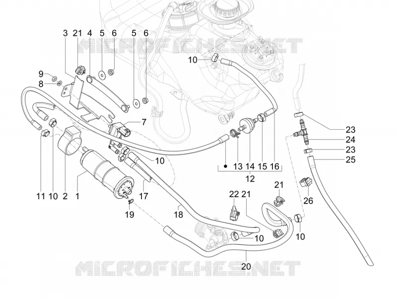 Anti-percolation system