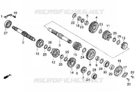 Starting motor