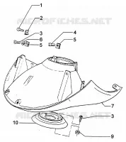 Front mudguard