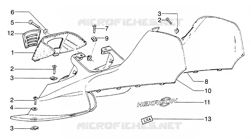 Top fairing