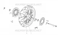 Rear wheel