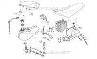 Tank - Air box - Saddle