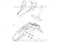 Front mudguard-Pillar