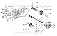 Wheel shaft