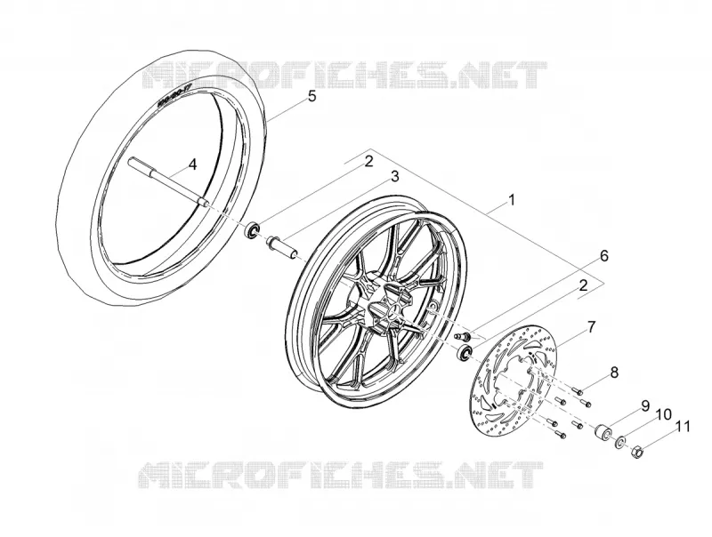Front wheel