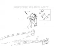 Rear brake caliper