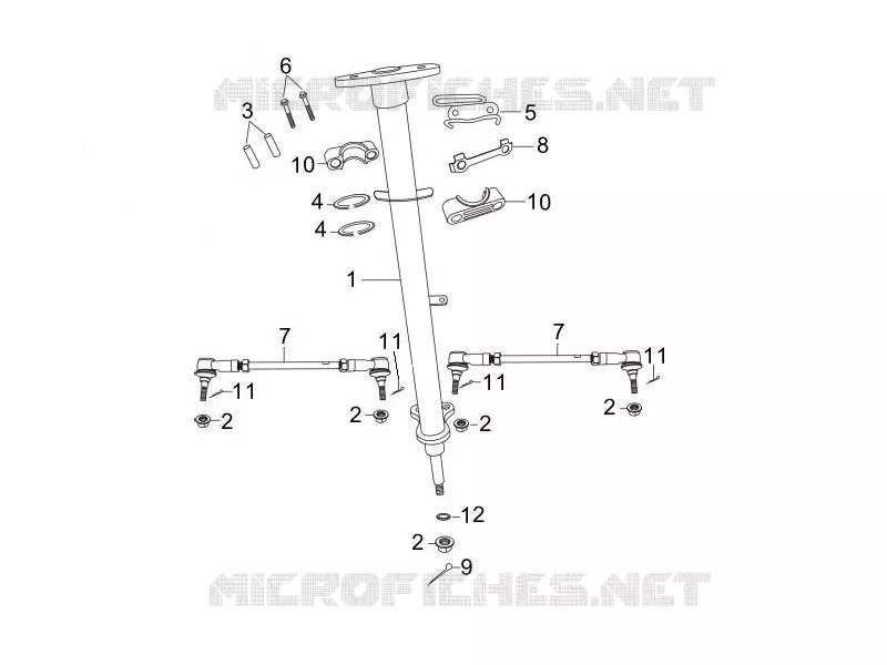 Steering post articulation