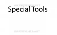 SPECIAL TOOLS