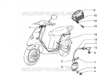 Cable harness-Regulator-H.T. Coil