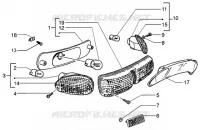 Rear tail lamp