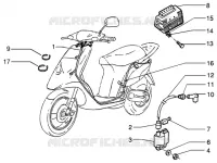 Cable harnes -regulator-h.t. Coil