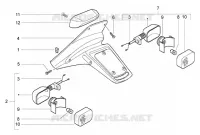 Rear tail lamp