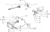 Headlamps and turn signal lamps