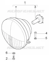 Headlamp insert