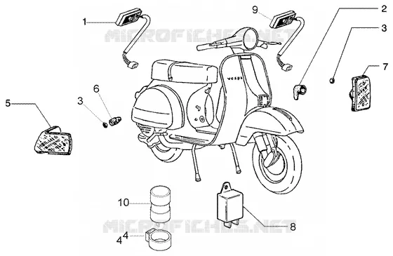 Turn signal lamps