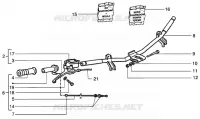 Handlebars component parts