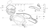 Speedometers kms.-handlebar covers