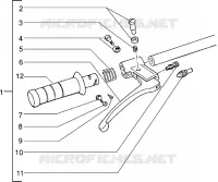 Handlebars component parts