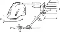 Handlebars component parts-fairing