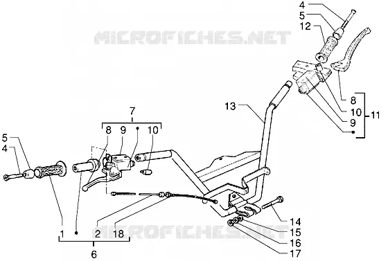 Handlebars-Master cylinder