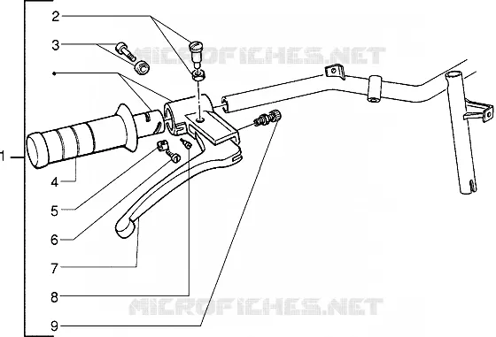 Handlebars component parts