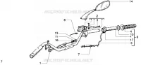 Handlebars component parts